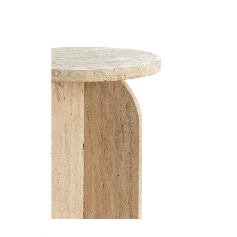 SIDE TABLE OTN MARBLE SAND - CAFE, SIDE TABLES